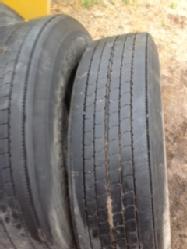 5 used 28575R24.5 tires (1)