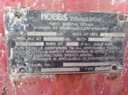1980 Hobbs flatbed