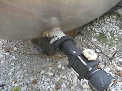 TCC tank 8 lower outlet