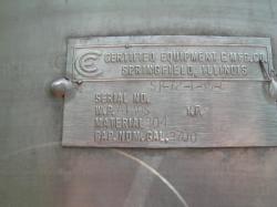 TCC tank 8 serial number plate
