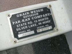 TCC parkan wagon serial number plate
